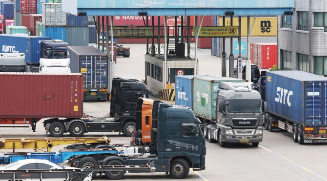 경기도 의왕시 내륙컨테이너기지(ICD) 모습. (사진=연합뉴스)