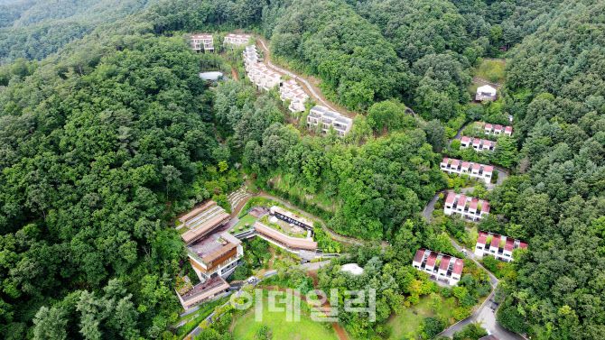 강원도 홍천 종자산 깊은 자락에 자리한 힐리언스 선마을