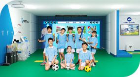 에어패스가 학교 등에 보그하는 VR스포츠실 (사진=에어패스)