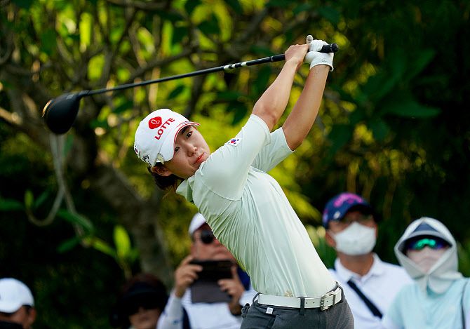 황유민(사진=시몬느 아시아퍼시픽 컵 대회 조직위원회 제공)