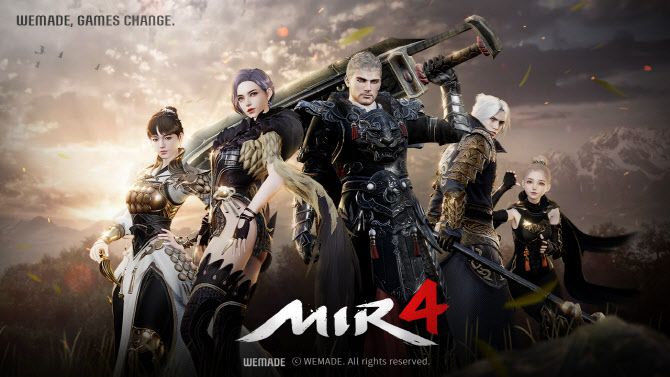 위메이드의 대표 P&E 게임 ‘미르4’ 글로벌. (사진=위메이드)