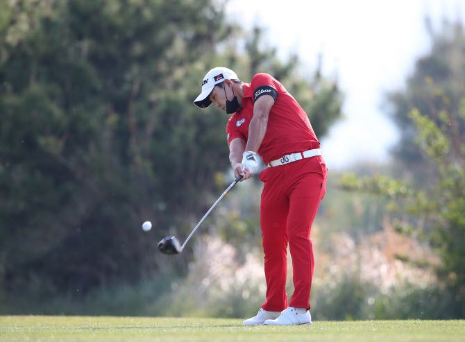 KPGA 스릭슨 포인트 1위 달리는 김상현(사진=KPGA 제공)