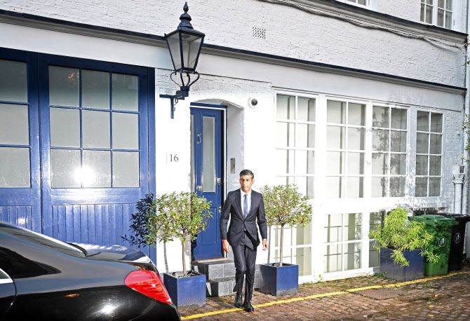 리시 수낵 신임 영국 총리 내정자. (사진=AFP 제공)