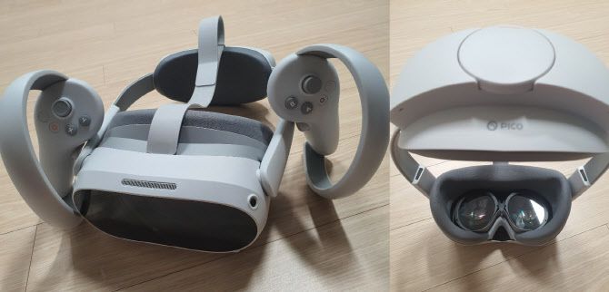 ‘피코4’의 외관 디자인. (사진=김정유 기자)