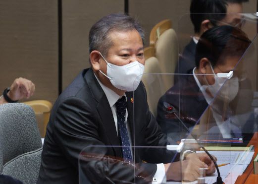 이상민 행정안전부 장관(사진=연합뉴스)