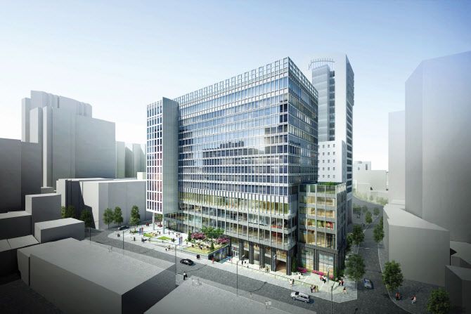 르메르디앙&목시 서울 명동 렌더링 이미지. 르메르디앙&목시 서울 명동 제공.