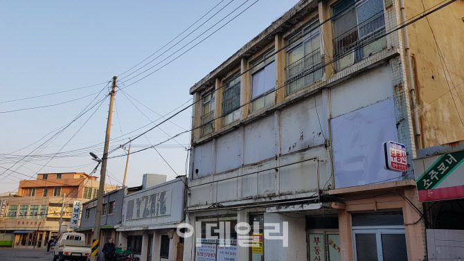 손혜원 전 의원이 부동산을 매입한 목포 문화재거리 일대 건물. 이데일리DB.