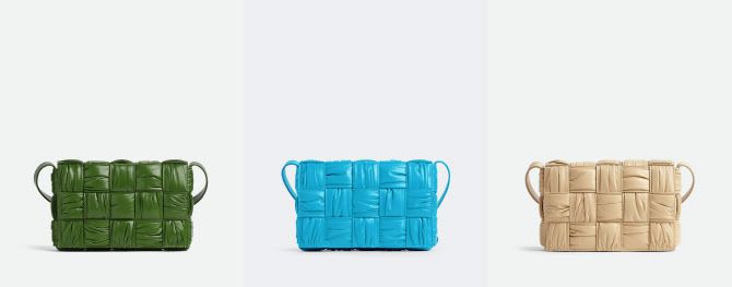 보테가 베네타 프리 스프링 2023 풀라드 카세트 백. (사진=보테가 베네타)