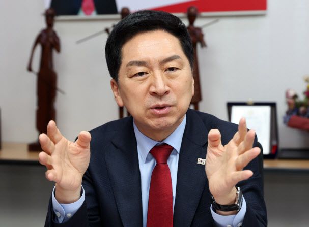 국민의힘 당권주자인 김기현 의원.(사진=이데일리 방인권 기자)