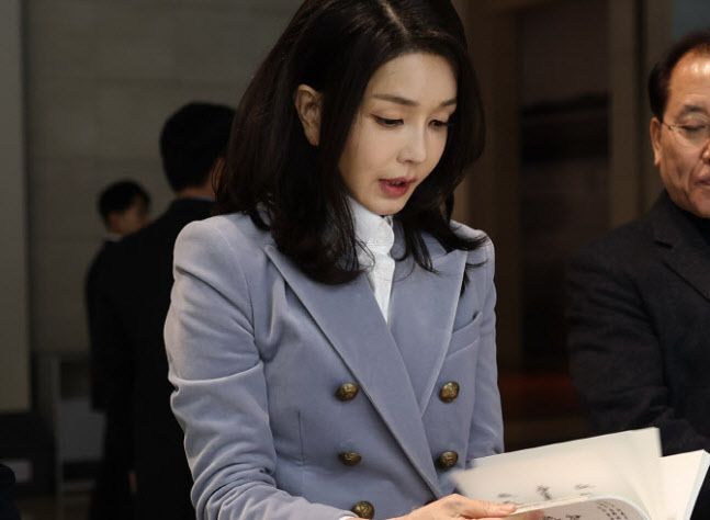 윤석열 대통령 부인 김건희 여사 (사진=대통령실 제공)