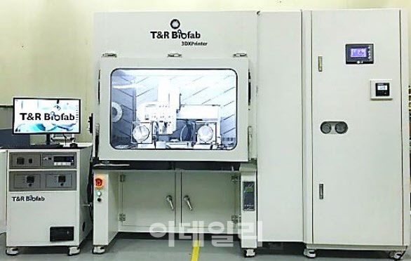 티앤알바이오팹 3D 바이오프린터.(사진=티앤알바이오팹)