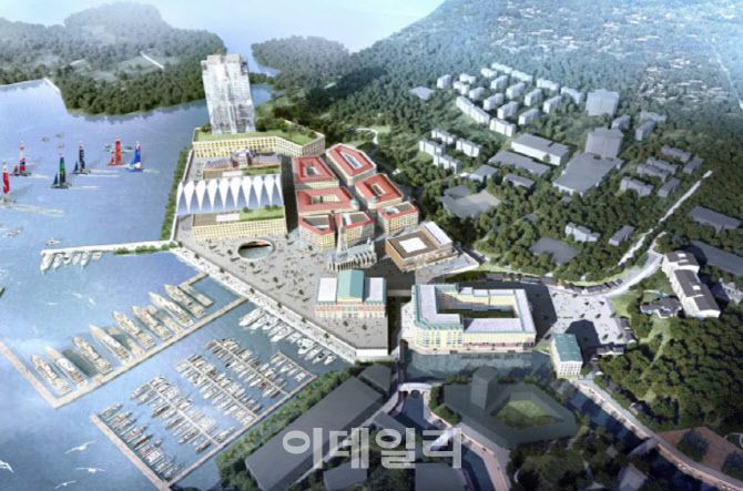 일본 나가사키 하우스 텐 보스 일대에 들어서는 복합리조트 조감도. 유럽 카지노 기업 ‘카지노 오스트리아 인터내셔널(CAI)’가 33억3000만달러(약 4조3000억원)를 투입하는 나가사키 복합리조트는 오는 2028년 완공을 목표로 하고 있다. (사진=CAI)