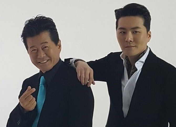 (왼쪽부터) 태진아, 이루(사진=진아 엔터테인먼트)