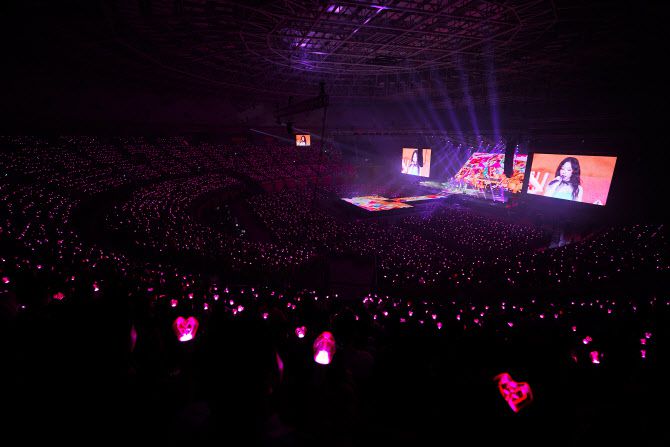 태연 콘서트 공연장 전경(사진=SM엔터테인먼트)