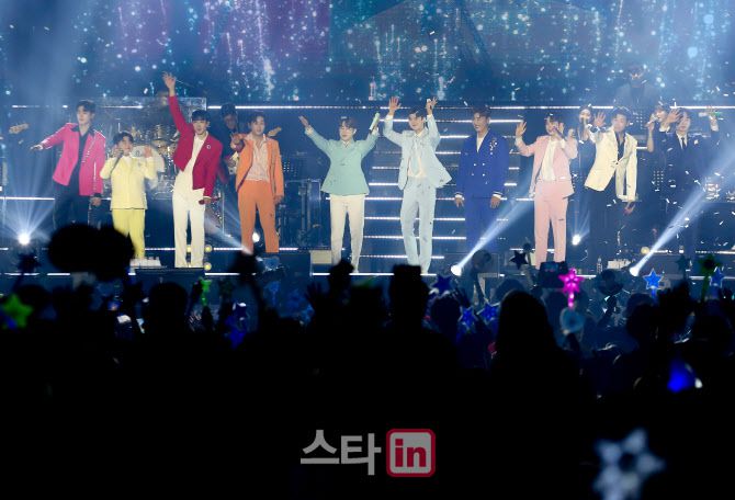 미스터트롯2 전국투어 부산 공연 현장 사진 (밝은누리 제공)