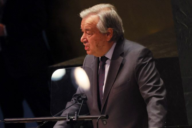 안토니우 구테흐스 유엔 사무총장. (사진=AFP)