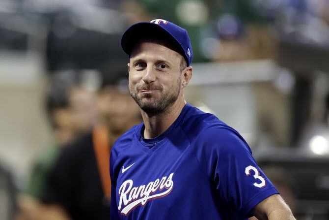 텍사스 레인저스 맥스 슈어저. 사진=AP PHOTO