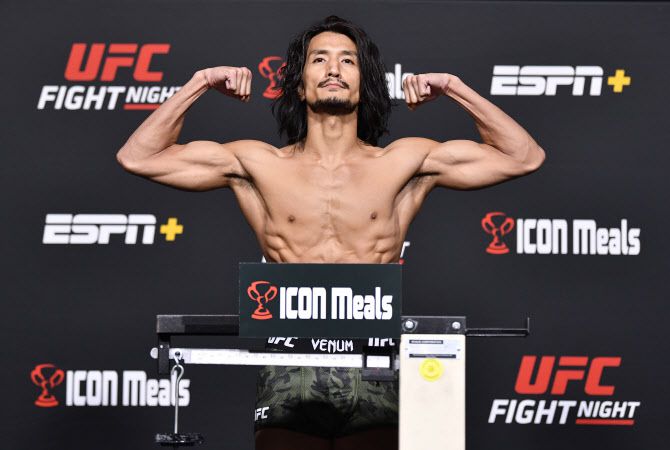 UFC 파이터 강경호가 3연승과 랭킹 진입에 도전한다. 사진=UFC