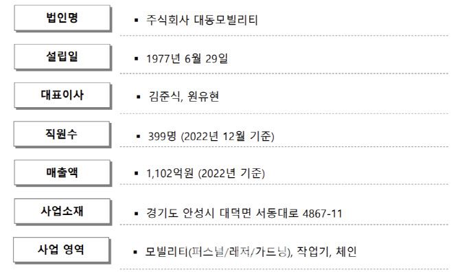 (자료=대동모빌리티)