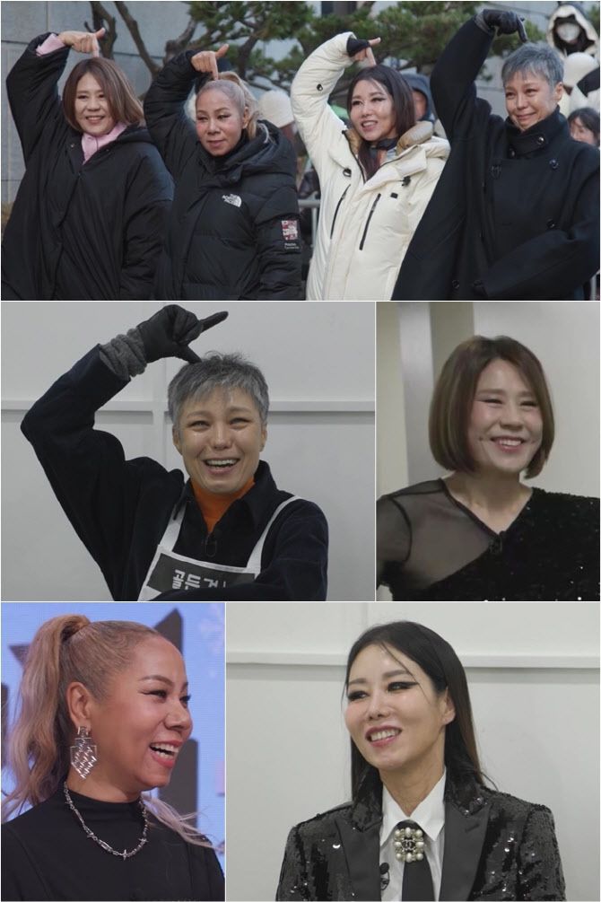 골든걸스 음악방송 출근길(사진=KBS)