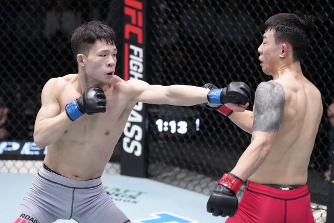 박현성(왼쪽)이 UFC 데뷔전을 치른다. 사진=UFC