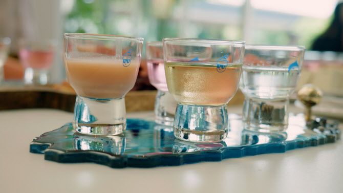 술레길투어 전통주 샘플러 (제주관광공사 제공)