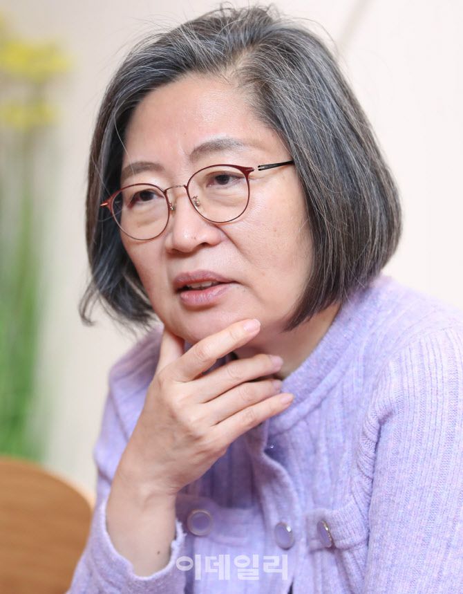 이수정 경기대 범죄심리학과 교수가 지난 21일 서울 여의도에서 이데일리와 인터뷰를 하고 있다. (사진=이데일리 노진환 기자)