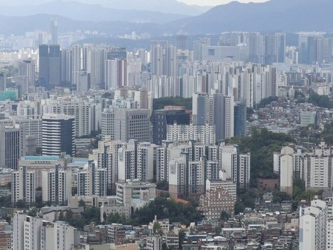 서울 도심 전경. (사진=연합뉴스)