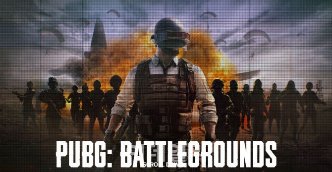 배틀그라운드 게임 소개 화면 갈무리