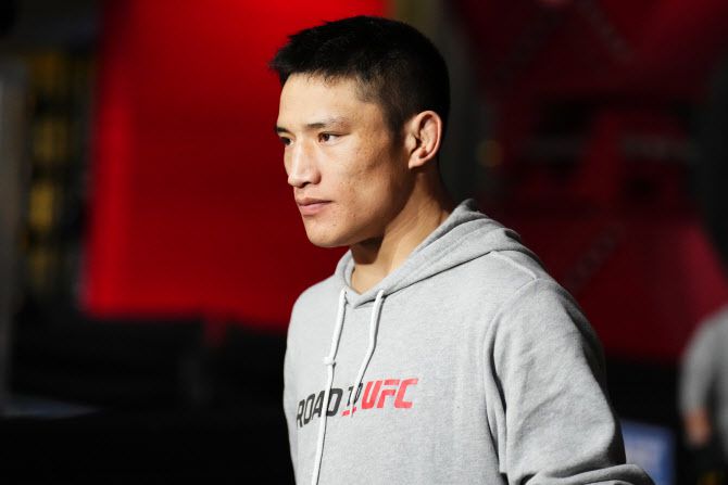 이정영과 함께 UFC에서 활약하게 된 중국의 이자. 사진=UFC