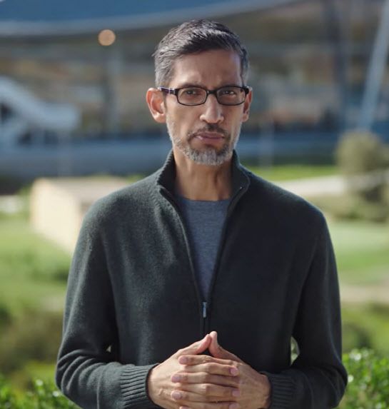 순다 피차이 구글 및 알파벳 CEO. (사진=Google)