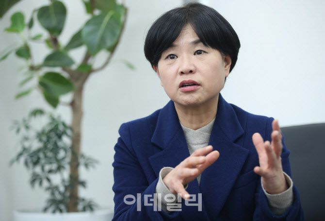 서은숙 더불어민주당 최고위원이 14일 서울 여의도 국회에서 이데일리와 인터뷰를 하고 있다.(사진=노진환 기자)
