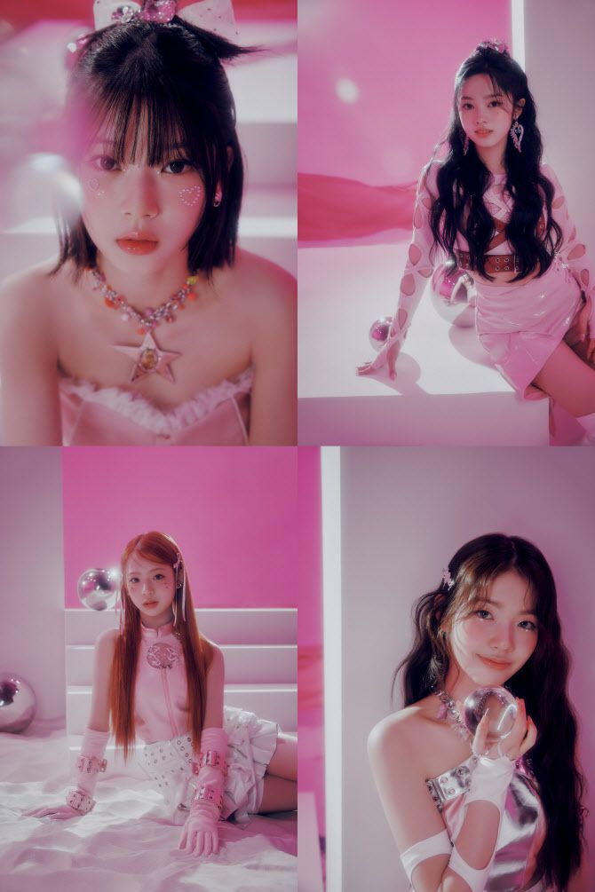 왼쪽 위부터 시계 방향으로 코토코, 엘리시아, 오윤아, 임서원(사진=F&F엔터테인먼트)