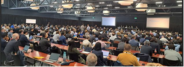 3GPP 103차 기술총회 회의장 전경 (3.18-3.22, 네덜란드 마스트리히트). 사진=TTA(한국정보통신기술협회)