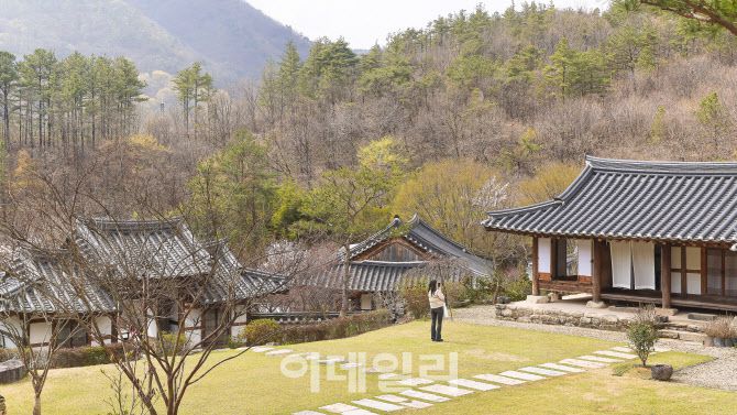 소양고택의 잔디마당