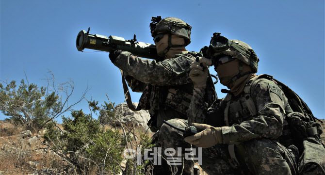 미 NTC 소부대 연합훈련 현장 모습 (사진=육군)