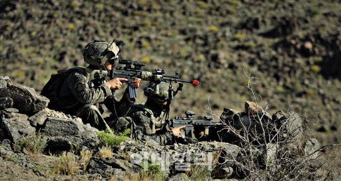 미 NTC 소부대 연합훈련 현장 모습 (사진=육군)