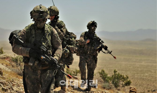 미 NTC 소부대 연합훈련 현장 모습 (사진=육군)