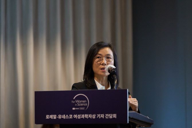 김유선 아주대 의대 교수.(사진=로레알코리아)