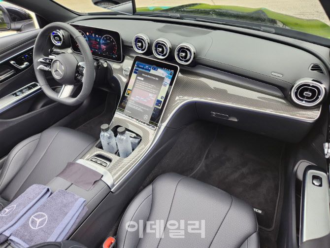 메르세데스-벤츠 CLE 200 카브리올레 실내. (사진=이데일리 이다원 기자)