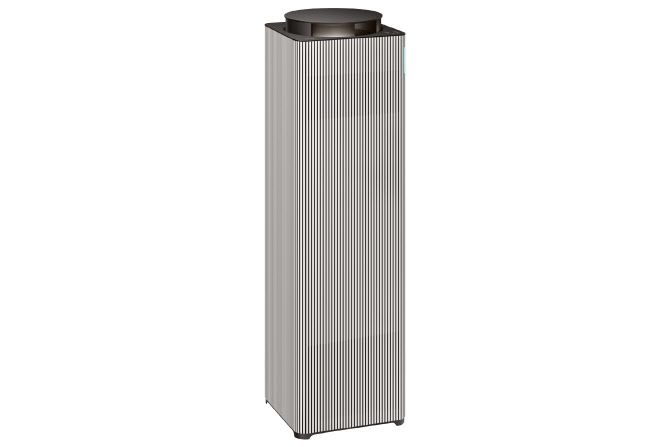 리유저블 필터 탑재로 일회용 폐기물을 줄여 ‘탄소중립위너상’을 수상한 ‘비스포크 큐브 에어 인피니트 라인’. (사진=삼성전자)