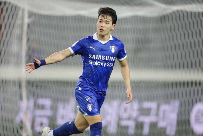 김지호(수원삼성). 사진=한국프로축구연맹