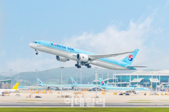 대한항공 B787-10 항공기. (사진=대한항공)