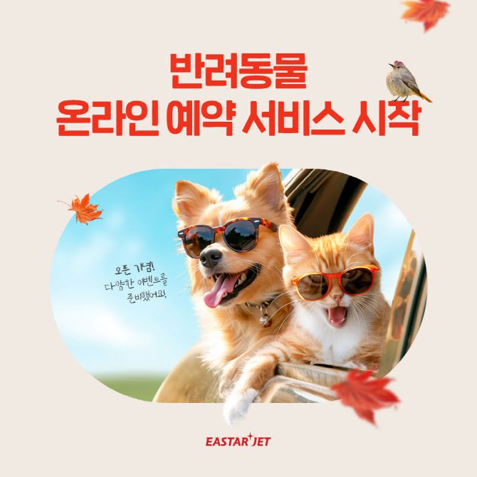 이스타항공 반려동물 온라인 예약 서비스 관련 이미지. (사진=이스타항공)