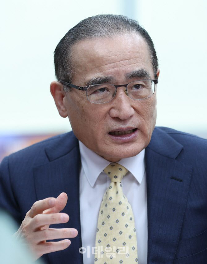 위성락 더불어민주당 의원이 서울 여의도 국회 의원회관에서 이데일리와 인터뷰를 하고 있다. (사진=노진환 기자)