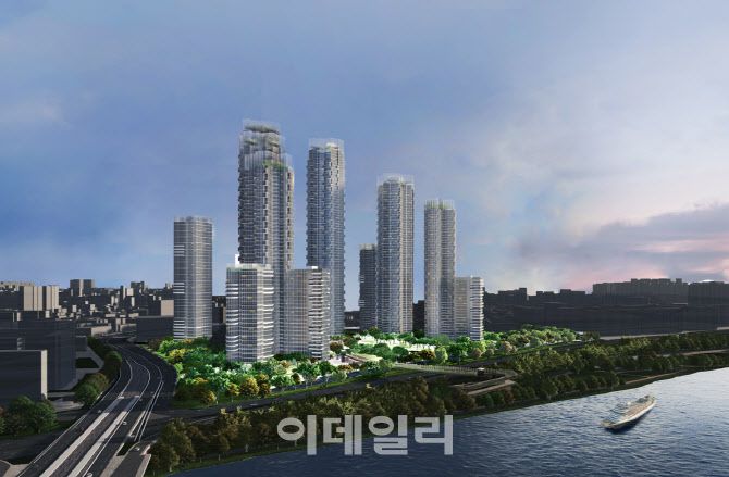 압구정2구역 재건축사업 조감도 (사진=서울시)