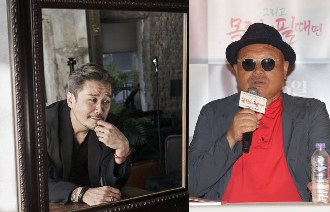 (왼쪽부터)JK김동욱, 김흥국. (사진=JK김동욱 SNS, 뉴스1)