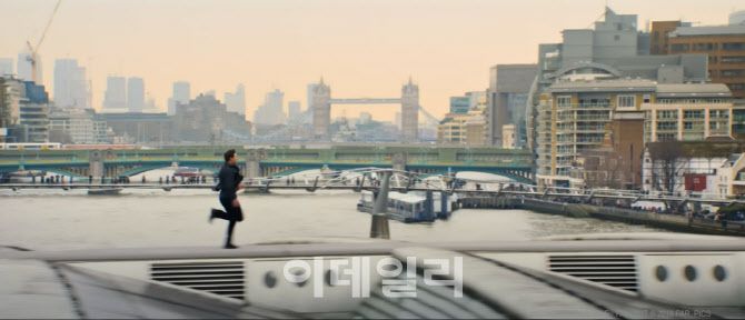 ‘스타링 그레이트 브리튼’ 캠페인 영상에 등장한 영화 ‘미션임파서블’ (사진=영국관광청)