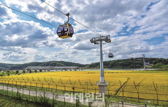 2코스 파주 임진각 평화곤돌라 (사진=코레일관광개발)