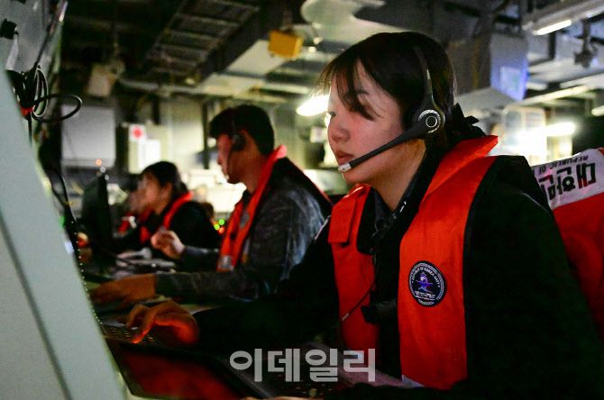 해군기동함대사령부가 25~27일 서해와 남해상에서 군사대비태세 확립을 위한 해상훈련을 실시하고 있다. (사진=해군)